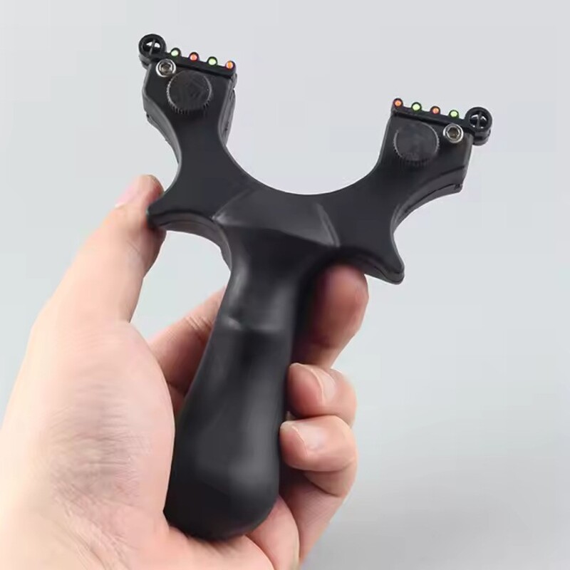 Armature de lance-pierre noire en résine, fourche de 40 mm — miniature 2