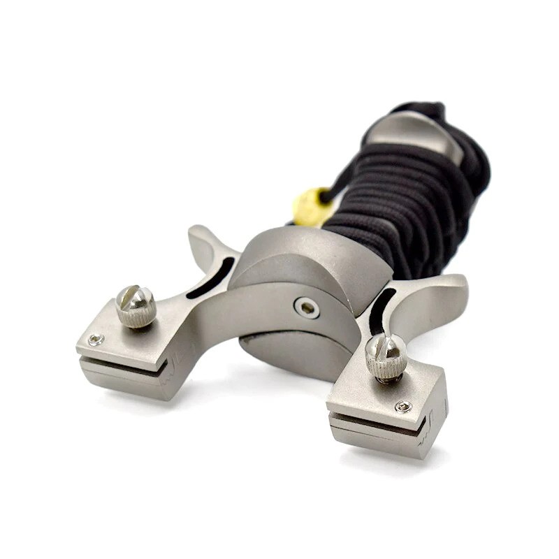 Lance-pierre HARD-STEEL en acier inoxydable — miniature 6