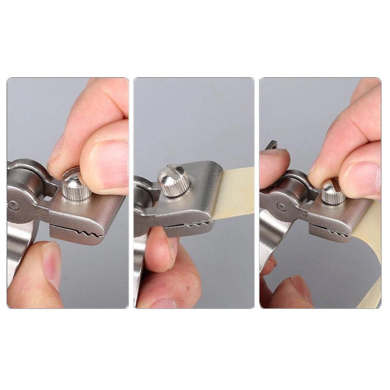 Lance-pierre en acier à fourche rotative avec laser — miniature 3