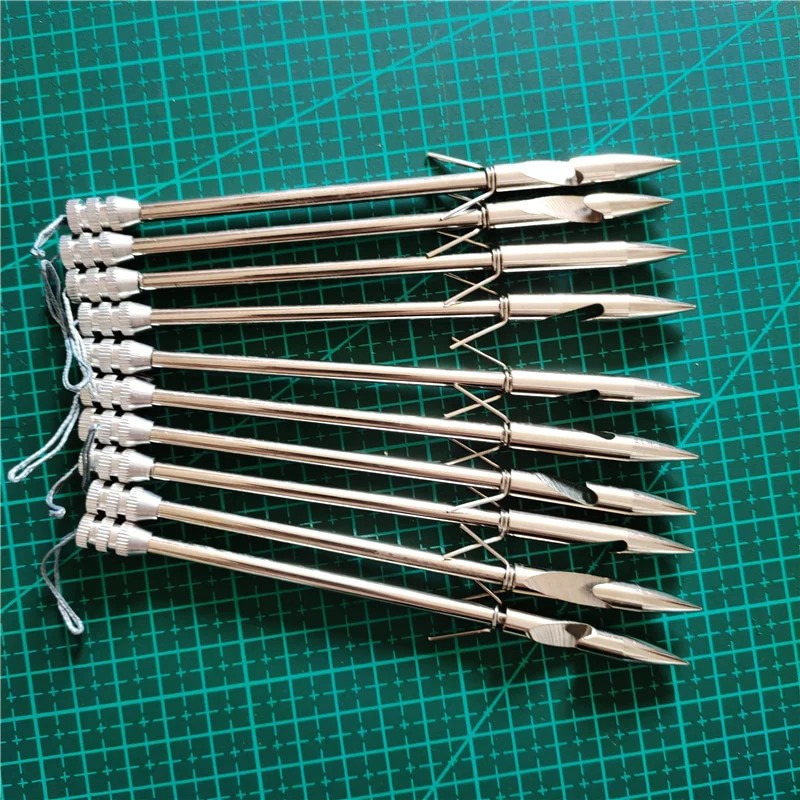 Fléchettes de pêche en acier inoxydable pour lance-pierre — miniature 4