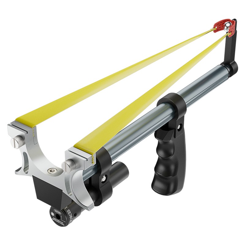 Lance-pierre télescopique avec viseur laser — miniature 3
